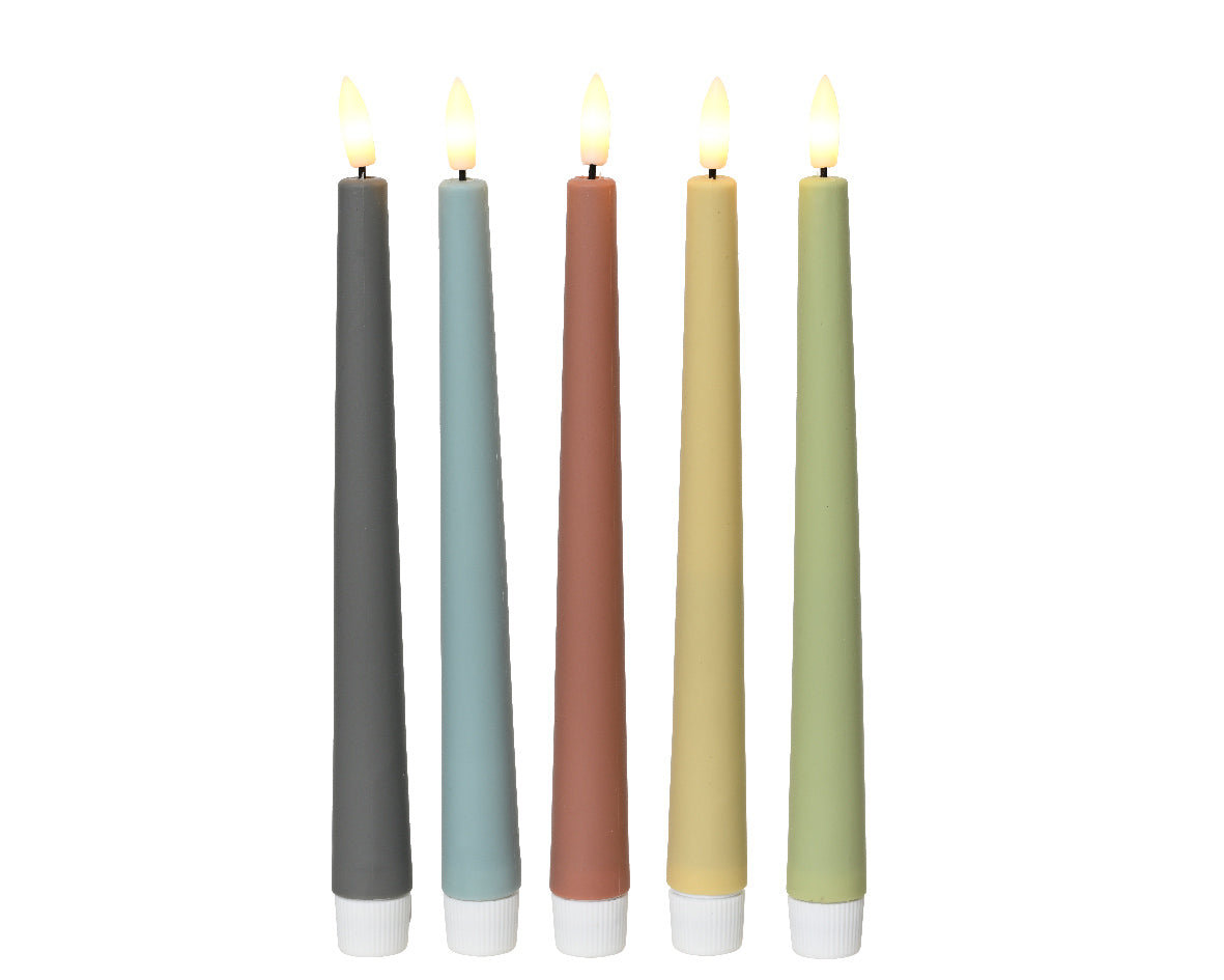 Candela LED H.25 D.2 Dinner 5Ass Kaemingk - Eleganza e Atmosfera Calda per la Tavola Candela LED H.25 D.2 Dinner 5Ass Kaemingk - Eleganza e Atmosfera Calda per la Tavola